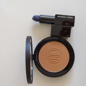 Merle Norman Soft Focus Finishing Powder Medium to Dee and Plush Lipstick -Arts